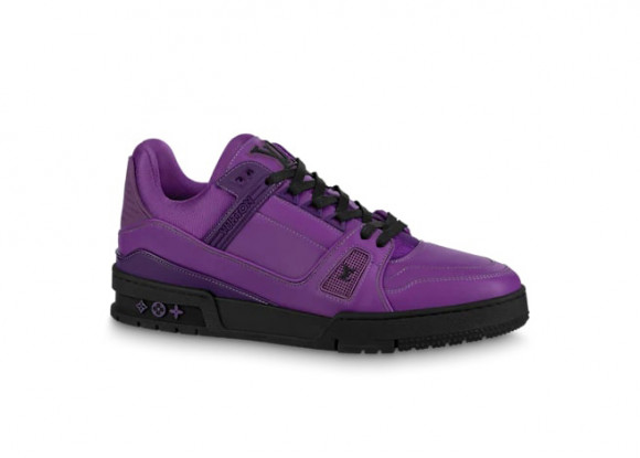 louis vuitton trainers purple