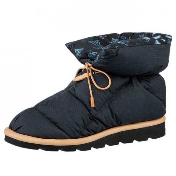 (WMNS) LOUIS VUITTON LV Pillow Comfort Ankle Boots 'Navy' - 1A9RF