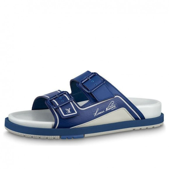 LOUIS VUITTON LV Trainer Sandals 'Navy' - 1AA6SA