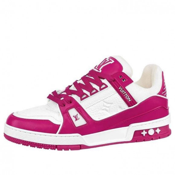 LOUIS VUITTON LV Trainer 'White Fuchsia' - 1AA6WI