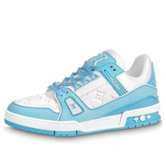 LOUIS VUITTON LV Trainer 'White Sky Blue' - 1AA6X0