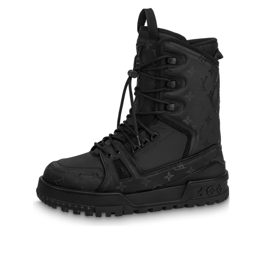 LOUIS VUITTON LV Trainer Snow Snow Boots 'Black' - 1AAS83