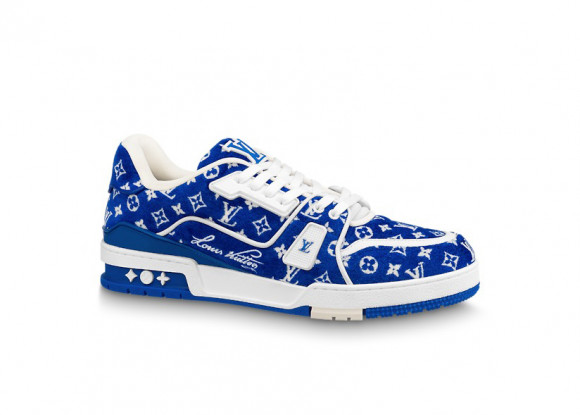 Louis Vuitton LV Trainer Strass Crystal Sneakers - Blue Sneakers, Shoes -  LOU714403