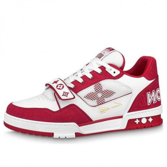 LOUIS VUITTON LV Trainer 'White Red' - 1ABLXH