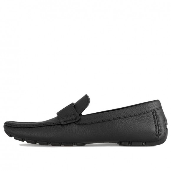 LOUIS VUITTON Monte Carlo Moccasin Shoes 'Black Plain' - 1AC53Y