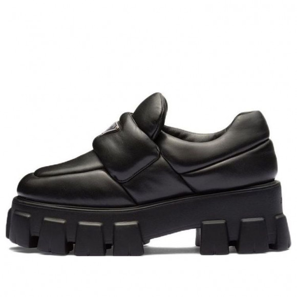 (WMNS) PRADA Soft Padded Nappa Leather Loafers 'Black' - 1D125N_2DL8_F0002_F_055