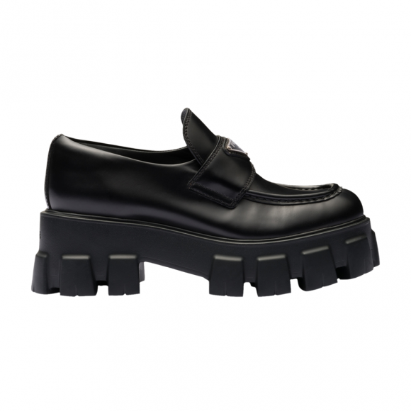 Prada Wmns Monolith Loafer 'Black'