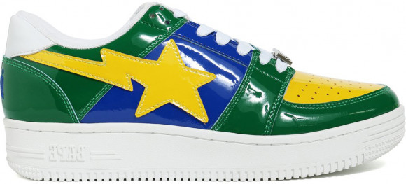 A Bathing Ape Bape Sta Low Tri-Color Green (2018) - 1E80191001-GRN