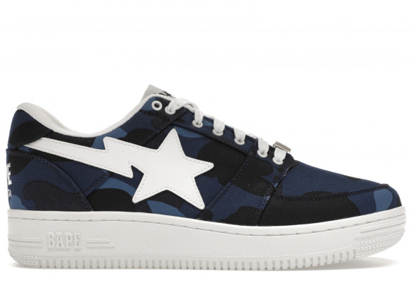 A Bathing Ape Bape Sta Low Camo Navy - 1E80191002-NVY