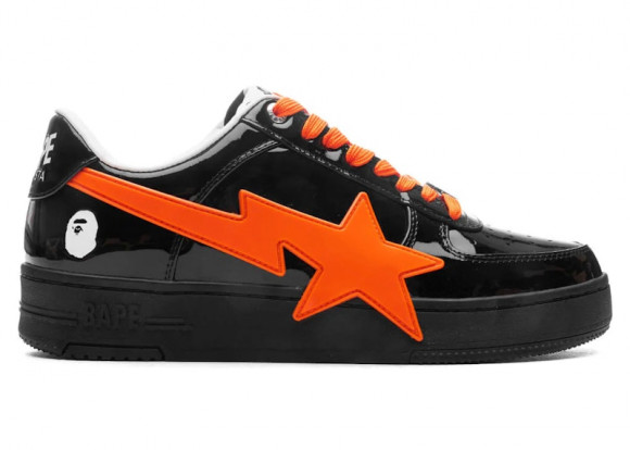 A Bathing Ape Bape Sta OS Feature Exclusive M2 Black Orange - 1FWK701333M-BLK