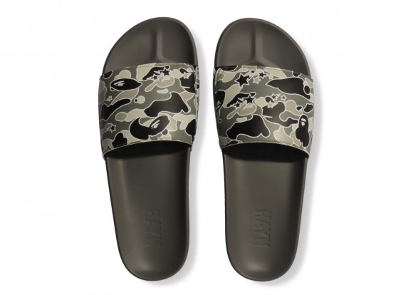 A Bathing Ape Hayn Slide Black Sta Camo - 1H73-191-917-BK