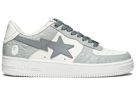 A Bathing Ape Bape Sta #4 Linecamo White Grey - 1K30-191-304-SAX/1K30-291-304-SAX/001FWK301304M-SAX