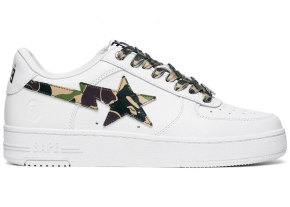 A Bathing Ape Bape Sta Low ABC Camo White Green (2025) - 1K70-191-335-GRN/1K70-291-330-GRN/001FWK701335-GRN