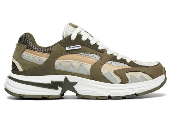 A Bathing Ape Shark Sta M2 Olive Drab - 1K70191315-OLD