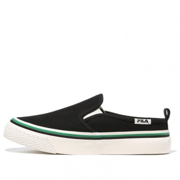 FILA Unisex Low-Top Sneakers Black/Green/White - 1XM01767E_001