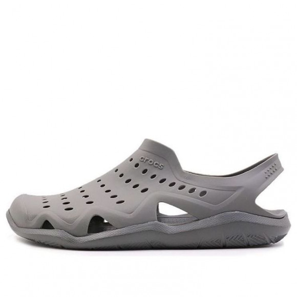 Crocs Beach Gray Unisex Sandals - 203963-0DA