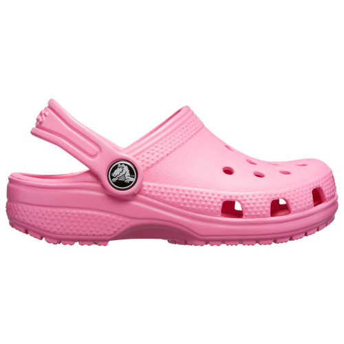 Crocs Classic Clog - Girls' Preschool Slides - Pink / Pink - 204536-669