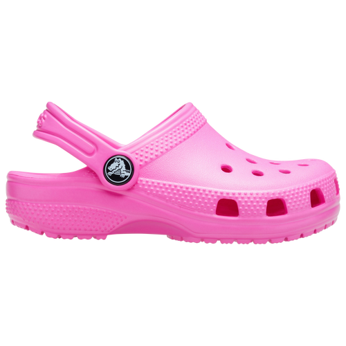 Crocs Classic Clog - Girls' Preschool Slides - Electric Pink / Electric Pink - 204536-6QQ