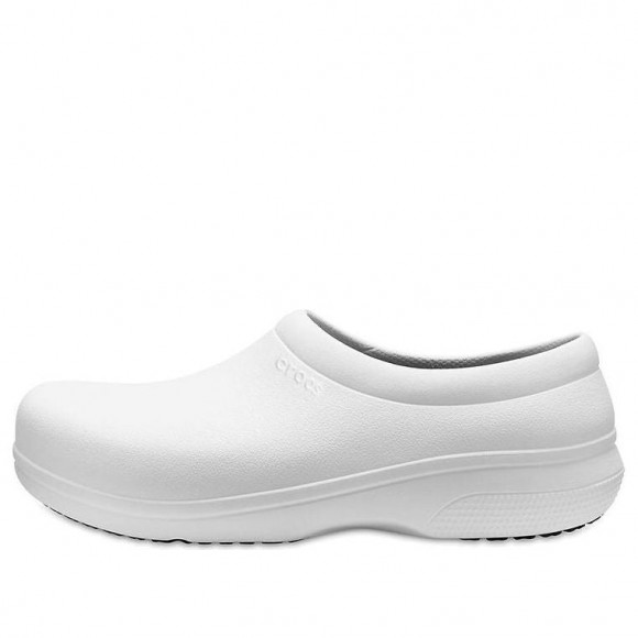 Crocs On The Clock Work Slip-On 'White' - 205073-100