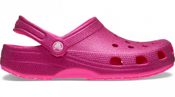 Crocs Classic Glitter Klompen Unisex Pink Crush - 205942-6TW