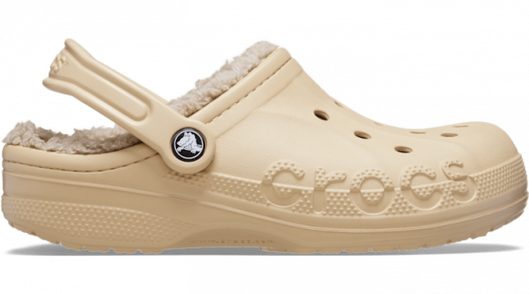 Crocs | Unisex | Baya Lined | Clogs | Chai / Multi | - 205969-2ZM