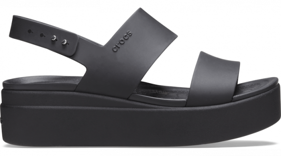 Crocs Brooklyn Low Sandals Women Black / Black - 206453-060