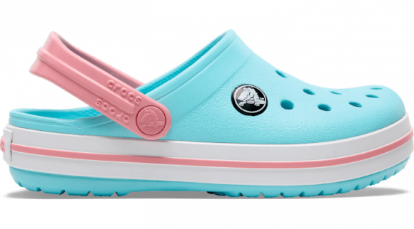 Crocs Crocband™ Clogs Kids Ice Blue/White - 207006-4S3