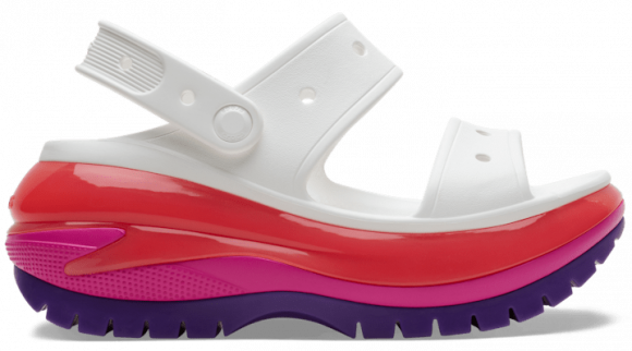 Crocs Mega Crush Sandals Unisex White / Multi - 207989-94S