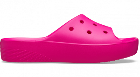 Crocs | Women | Classic Platform | Slides | Pink Crush | - 208180-6TW