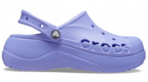 crocs Issue | Women | Baya Platform | Clogs | Digital Violet | - 208186-5PY