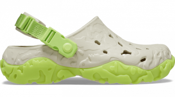 Crocs All-Terrain Atlas Clogs Bone / Limeade - 208391-2BZ