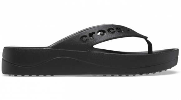 Crocs Baya Platform Ballerinas Unisex Black - 208395-001