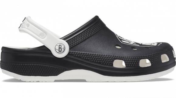 Crocs NBA Brooklyn Nets Classic Clog, Weiß EU41-42 - 208651-103