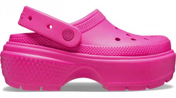 Crocs Stomp Klompen Unisex Pink Crush - 209347-6TW