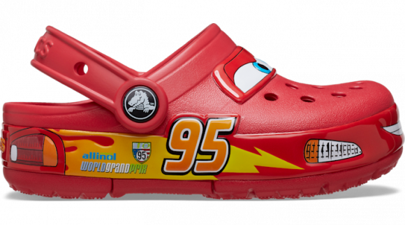 Crocs Disney and Pixar Cars Lightning McQueen Klompen Kinder Red - 209381-610