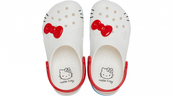 (GS) Crocs x Hello Kitty Classic Clog 'I Am Hello Kity' - 209454-100