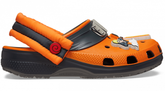 (GS) Crocs x Naruto Classic Clogs 'Orange Black' - 209460-014