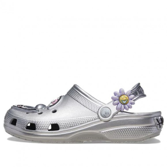 Crocs x Kenny Scharf Classic Clog 'Silver' - 209487-040