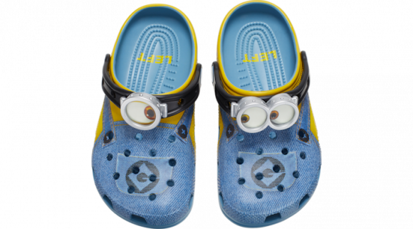 (GS) Crocs X Me Classic Clog 'Blue Yellow' - 209489-001