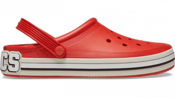 Crocs Unisex Off Court Logo Clogs Tomato