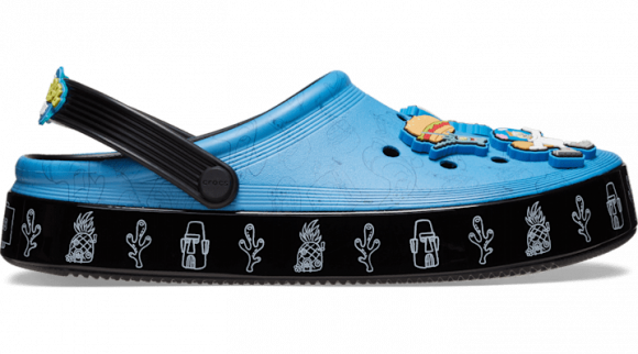 Crocs | Unisex | SpongeBob Off Court | Clogs | Black | - 209825-001