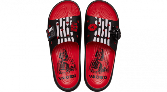 Crocs | Unisex | STAR WARS™ Darth Vader Classic | Slides | Varsity Red | - 209829-6WC