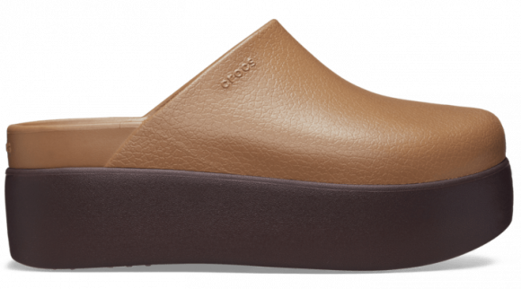 Crocs Dylan Platform Klompen Damen Sepia - 209869-2EY