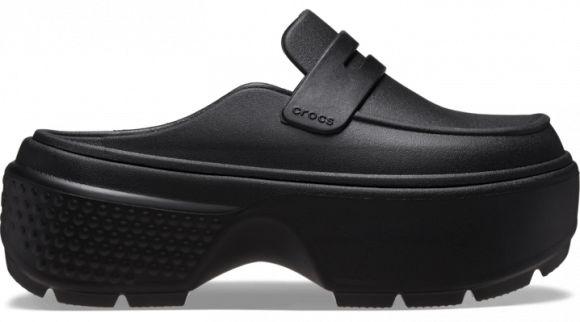 Crocs | Unisex | Stomp Loafer | Clogs | Black / Black | - 209937-060