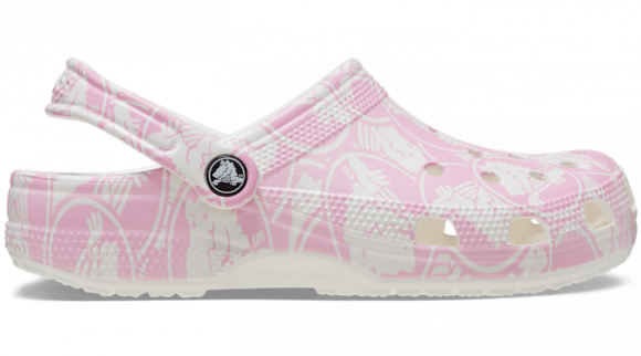 Crocs | Unisex | Classic Duke Print | Clogs | Pink Tweed | - 210003-6WY