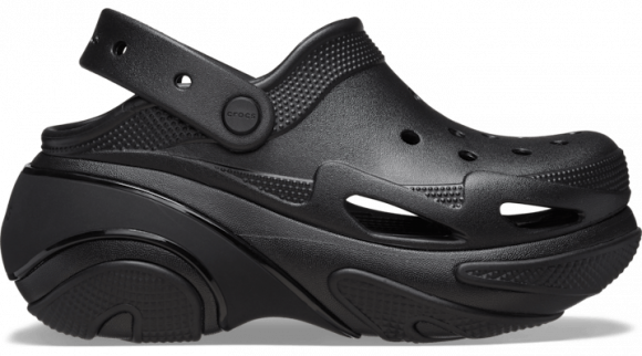 Crocs | Unisex | Bubble Crush | Clogs | Triple Black | - 210061-0WC