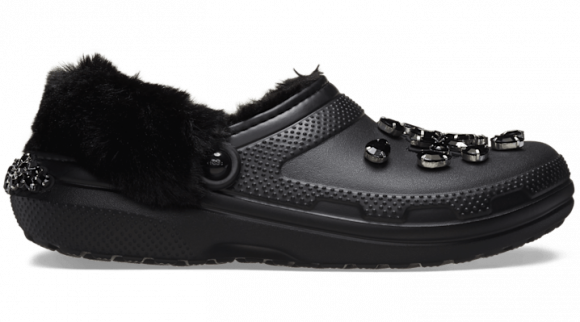 Crocs unisex Simone Rocha X Classic Lined Clogs Black / Black - 210170-060