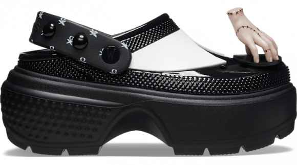 Crocs Wednesday Stomp Klompen Unisex Black - 210214-001