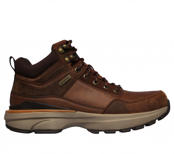 Skechers Relaxed Fit: Flywalk - Ruskin en Marrón - 210220