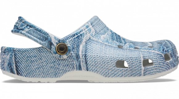 Crocs Classic Denim Klompen Unisex Light Denim - 210402-4MH